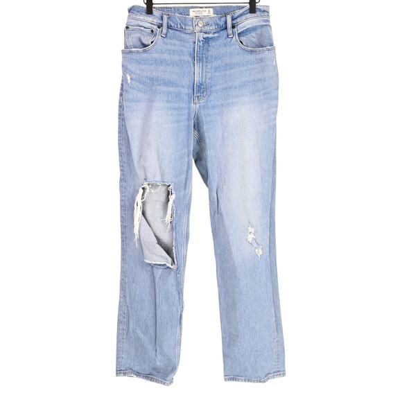Abercrombie & Fitch The 90's Straight Ultra High Rise Jean, size 30 - Picture 1 of 7